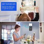 Stechro Door Chime, Wireless Door Open Contact Sensor Alarm with 600ft Range, 62 Chimes 5 Adjustable Volumes for Business/Home/Office/Stores (2 Receivers+3Sensors)