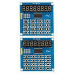 2PCS TM1638 LED Display 8Bit Digital Tube Module 16 Keys 3-Wire Control Keyboard for Arduino DIY