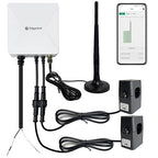 WiFi Energy Monitor with 2 * 300A Clamps, Real-Time Electricity Tracking, Smart Home Power Management