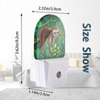 Axxitude Cute Sleeping Koala Forest Night Lights Plug into Wall for Girls Boys Room,Night Light LED Lamp Dusk to Dawn Sensor Round Lamp for Bedroom Bathroom Hallway Home Wall Decor Nightlight