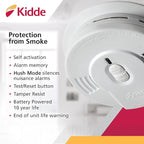 Kidde Smoke & Carbon Monoxide Detectors with 10-Year Battery