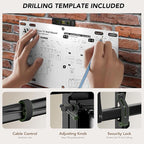 Full Motion TV Wall Mount Bracket for Most 32-85 inch TVs,TV Mount with Dual Articulating Arms,Tilt/Swivel/Extension/Leveling,Fits 8” 12” 16" Studs,Max VESA 600x400mm, Holds up to 132lbs