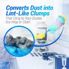 Fuller Brush Duster Spray and Microfiber Cloth Bundle – 3 Microfiber Cloths – Multi Surface Dust Removing Sprayer - Safe Household Cleaning For Floors, Furniture, Blinds & Car Interiors