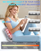 16-Head Massage Gun, Deep Tissue Percussion Massager with 9 Modes & 9 Intensities, 2600mAh Battery Back Bassager for Pain Relief Deep Tissue for Muscle Pain Relief in Back, Legs, Shoulders