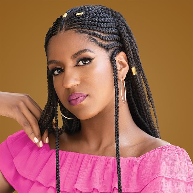 African Pride Black Castor Miracle Extra Hold Braid, Loc, Twist Gel - Extreme Hold Braiding Hair Gel, Edge Control & Tames Frizz, No Flake (Pack of 3) | Natural Ingredients, Coconut Oil | 8oz