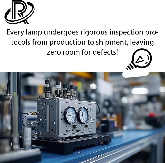 SRZNJZ ELP63 Original Replacement Projector Lamp Bulb for Epson ELPLP63 Powerlite 4200W 4300 H345A H347A H349A Pro EB-G5950 EB-G5650W EB-G5650WNL EB-G5750WU EB-G5800 EB-G5900 EB-G5950 EB-G5950NL