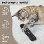 Hi Color Silicone Cover for TCL RC813 FMB1/RC923/RC902V Remote Protective Case Sleeve for TCL Smart TV Remote RC813 FMB1 Case Cover (Black)