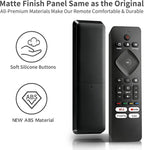 Replacement Remote for Philips TV, Compatible with Philips Google & Android 4K UHD HDR Smart TVs, No Setup Needed