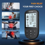TENS Unit Muscle Stimulator, EMS Massager Machine, Dual Channel Electronic Pulse Physical Therapy Machine for Back Pain Relief, Shoulder Recovery, Muscle Relaxation, 24 Modes,10 TENS Unit Pads