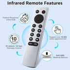 (2 Pack) Replacement Remote for Apple-TV-Remote-Control 4K/HD (NOT Siri & NO Voice)