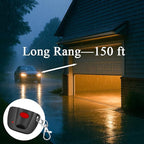 3-Pack 300MHz 10 dip Switch for Multicode Garage Gate Door Opener Remote Control, Replacement for 3089,3070,3060,308911,MCS308911,MCS306010,MCS3070 Gate Clicker with Keychain.