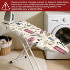 Nuxovilar Ironing Board Cover Needle Cotton 15x54 Inches | Ironing Board Cover and Pad Sewing Tools Design Needle Cotton for Home Laundry, Craft Space, Bedroom