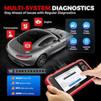 LAUNCH OBD2 Scanner CRP123I V3.0 Elite,2026 Lifetime Free Update Engine ABS SRS Transmission Scan Tool, Oil/Throttle/SAS/EPB/DPF/BMS Reset/ABS Bleeding Car Scanner,FCA SGW, CANFD & DoIP,Battery Test