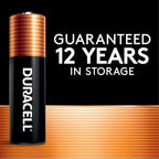 Duracell Coppertop AA Batteries with Power Boost Ingredients, 12 Count Pack Double A Battery with Long-lasting Power, Alkaline AA Battery for Household and Office Devices