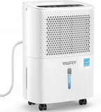 Yaufey 2025 Most Efficient Energy Star Dehumidifier for 2,000 Sq. Ft. Home, Basement and Large Room - Powerful, Quiet with Humidity Control, Timer, Drain Hose and Water Tank