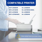 1 PK TN730 Black Toner Cartridge 1,500 pages High-Yield Compatible, TN730, Replacement for Brother DCP-L2550DW MFC-L2710DW MFC-L2750DW MFC-L2750DWXL HL-L2350DW HL-L2370DW HL-L2390DW HL-L2395DW Printer