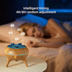 Essential Oil Diffuser 250ML,Jellyfish Diffuser Air Humidifiers Sound Pickup Ultrasonic Aromatherapy Diffuser Remote Control 7 Color Lights for Home Bedroom Office Hotel(Wood Color)