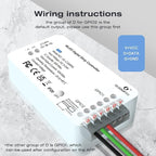 GLEDOPTO WLED Pre-Installed ESP8266 LED Strip Controller Over 100 Dynamic Lighting DIY WiFi APP Control 800 IC RGB IC for WS2812B WS2811 SK6812 TM1814 WS2813 WS2815 Addressable FCOB LED Light Strip