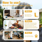 Dog Buttons for Communication Starter Pack 3 Dog Talking Button Set, 30s Voice Recording Speaking Button Pet Speech Training Buzzers with 30 Scene Stickers and Dog Button Mat for Animal Training