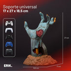 Grupo Erik Gaming Controller Holder One More Life | Controller Holder Figure | Headphone Stand & Controller | Gaming Accessories for Desk | Gamer Gifts | Halloween Decorations