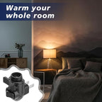Tuanse 30 Sets Plug in Night Light Module Night Light Base with Shade Mounting Clip Plastic Lights Rotating Base for Making Your Own Decorative (Black)