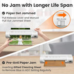 VidaTeco Laminator Machine 9-inch Thermal Laminator with Laminating Sheets 20 pcs,Laminating Machine with 2-Min Faster Preheat,Small Personal Lamination with Patented Roller for Teacher,Home