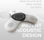 Skywin Bluetooth Conference Speaker with Microphone, Portable Wireless Speaker for Office Desk, Computer, and Laptop, Bluetooth Microphone for Conference Room, Home Office, and PC, Smart Speakerphone