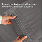 Full XL Bed Sheets - Extra Long Extended Full Sheet – Luxurious, Easy-Fit Sheet Set - Fits between 8” to 16" Deep Pockets, 54" x 80" for Full XL Mattresses - Ideal for Extra Long Full Beds