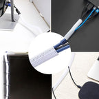 QCSIW 1/4" x25ft Split Sleeve Wire Loom Tubing - Cat-Proof Cord Protector for USB, Power, Audio/Video Cables | Chew-Resistant Cable Sleeve | Easy Install, White
