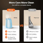 Bitvae C6 Cordless Water Dental Flosser for Teeth Cleaning Picks, Portable Flosser for Travel with 6 Jet Tips, IPX7 Waterproof USB Rechargeable Oral Irrigator Cleaner, Sky Blue