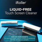 Screen Cleaner by iRoller - Pack of 24 - No Need for Spray or Wipes, Liquid Free - Reusable & Washable -Portable iPad Screen Cleaner for Touchscreen- Ideal for Phone, iPhone, MacBook, Monitor - 3.5"