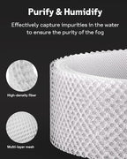 Leemone Upgraded Carbon Fiber Evaporator Filter Replacement Compatible with Dyson PH01 PH02 PH03 PH04 PH3A Air Purifier Humidifier, Part No. 970718-01, 2 Pack