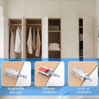 15 Pack Push to Open Cabinet Hardware, Touch Latches for Cabinet Doors, Magnetic Cabinets Latch, Magnetic Push Latches for Cabinets to Open Latch，Silver