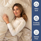 Full XL Bed Sheets - Extra Long Extended Full Sheet – Luxurious, Easy-Fit Sheet Set - Fits between 8” to 16" Deep Pockets, 54" x 80" for Full XL Mattresses - Ideal for Extra Long Full Beds