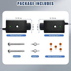 NLDZGA 41A4373A Garage Door Safety Sensor Compatible with Chamberlain Manufactured Between 1993 to Late 1990s Garage Door Openers,Safety Sensors Beam Eyes