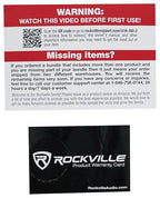 Rockville CL16-100-2 CL2 Rated 16 AWG 100' Speaker Wire, In-Wall and Ceiling Use, 2 Conductor, Oxygen-Free Copper, High Strand Count, Perfect for 70V/100V Home and Commercial Audio Installs