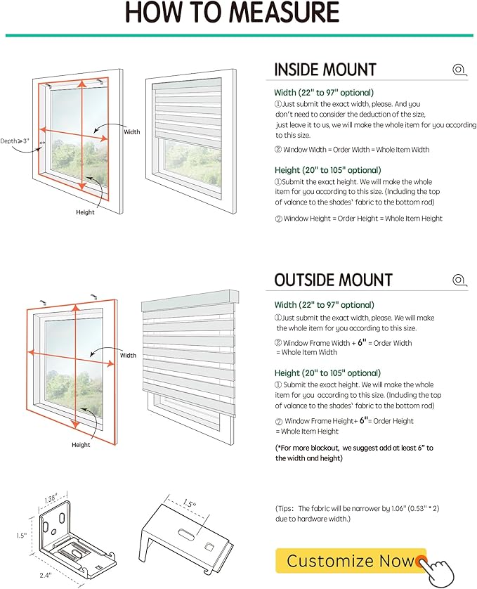 Yoolax Motorized Zebra Blinds Works with Alexa, Motorized Blinds with Remote Custom Size, Privacy Electric Zebra Shades for Windows (95% Shading Luxury Black)
