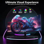 ZER-LON 49" Curved Gaming Monitor 165Hz 1500R 32:9 Daul QHD 5120 x 1440 Ultrawide Computer Monitor, 127% sRGB, 4000:1, FreeSync, HDR, DisplayPort, HDMI, Supports Wall Mounted Installation