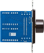 OSD Audio 300W in Wall Volume Control Impedance Matching for Home Speakers, Rotary Knob Brown SVC300
