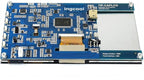 Ingcool 7 inch HDMI LCD 1024x600 Resolution Capacitive Touch Screen IPS Display Module Compatible with Raspberry Pi 4 3 2 1 B B+ A+,Jetson Nano,Support Software Resolution (up to 1920×1080)