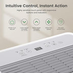 Waykar 150 Pint Energy Star Dehumidifier for Large Rooms up to 7,000 Sq. Ft. for Home, Basement, Commercial, Industrial, with Drain Hose & Tank, Auto Defrost, Ultra Quiet, Smart Auto Comfort Mode