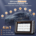2026 FOXWELL Scanner NT809BT Wireless OBD2 Scanner Diagnostic Tool with 30 Resets, All System Bidirectional Scan Tool, Diagnostic Scanner for All Vehicles, 99% Active Test, FCA, 3-Year Update, Black