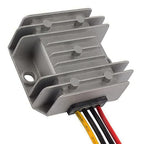 MGGi DC/DC Voltage Reducer Converter Regulator 12V 24V Step Down to 5V 3A 15W, Converter Regulator Power Supply Module Buck Transformer for Golf Cart Forklifts Car Vehicle, Aluminum