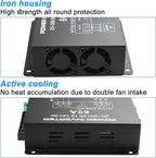 MEIRIYFA DC 24v to 12v 60A Power Converter Inverter,DC Step Down 24v to 12v 720W Large Power Supply Converter Car Voltage Electric Buck Regulator Reducer for Motor Car Truck Vehicle Boat Solar System