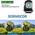 SORNEICDR 915B441001 Replacement Projector Lamp Bulb Compatible with Mitsubishi for WD-60638 /WD-60638CA /WD-60738 /WD-60C10 Lamp Bulb Replacement with Housing
