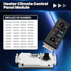 599-210XD Climate Control Module - Compatible with 2003-2009 Chevy Silverado/Avalanche/Suburban/Tahoe/Trailblazer, GMC Sierra/Yukon/Envoy, Cadillac Escalade
