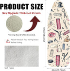 Nuxovilar Ironing Board Cover Needle Cotton 15x54 Inches | Ironing Board Cover and Pad Sewing Tools Design Needle Cotton for Home Laundry, Craft Space, Bedroom