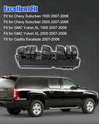 15906883 Power Master Control Window Switch Fit for Chevy Suburban 1500 2500 2007 2008 GMC Yukon XL 1500 2500 2007 2008 Escalade 2007 2008, Driver Side Mirror Switch Replace 15118557 DWS1620 1S17262