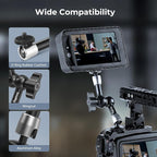 SMALLRIG 5.5-inch Magic Arm 2-Pack, Articulating Adjustable Friction Arm Mount with 1/4"-20 Thread Screw, for Camera Monitor/LED Light Setup, 5316