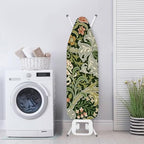 ZXFYGDX Cover for Ironing Board, William Morris Prints Table Top Ironing Board Cover with Nylon Buckle Straps and Elastic Edges Easy to Install, Standard Size Suitable for 15x54 Inch Ironing Board XL